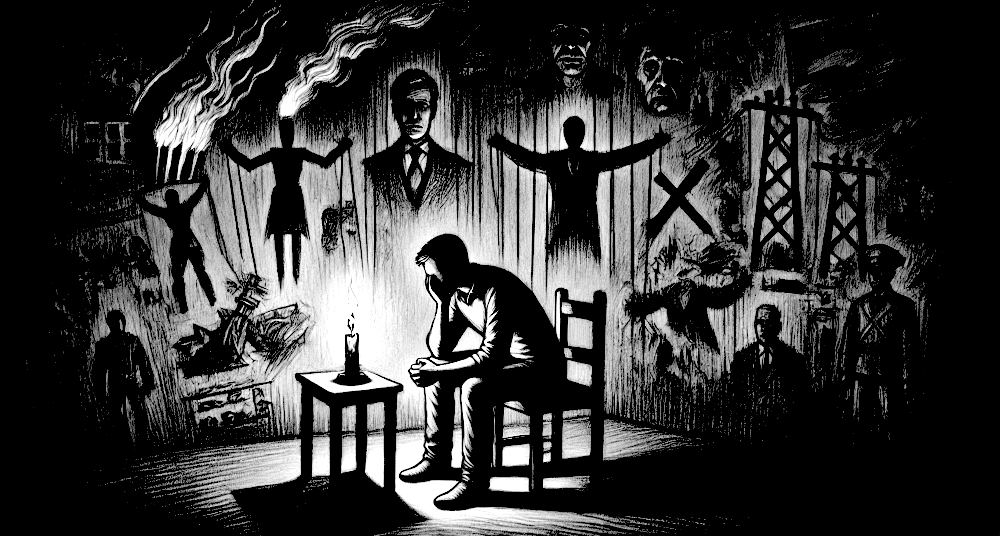 O kolonializmie w związku z awarią prądu